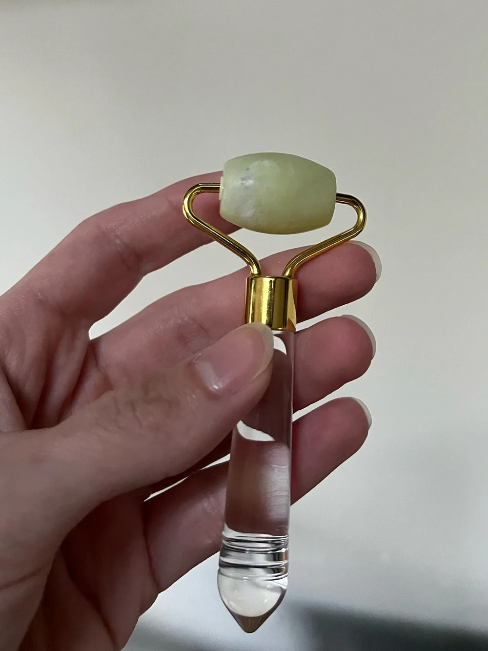 Mini Handheld Jade Face Massage Roller